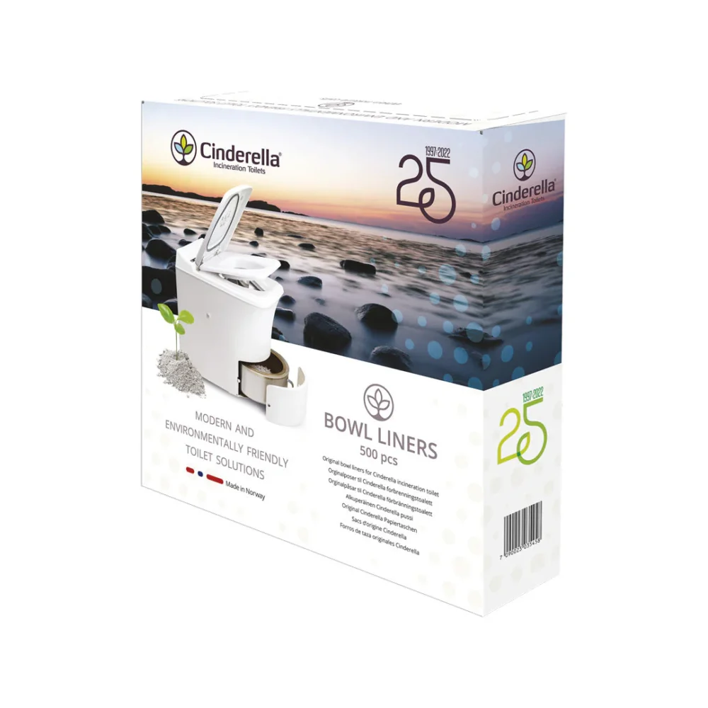 Cinderella Bowl liner/Påsar 500st